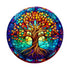 Tree of Life Circular Glass Suncatcher Worktop Saver